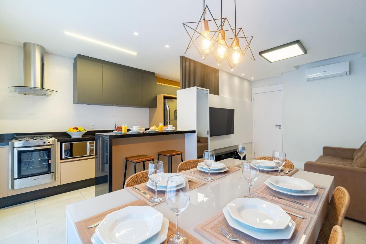 Porto Madero - Amplo Apartamento Em Condo Com Piscina Бомбиньяс Экстерьер фото